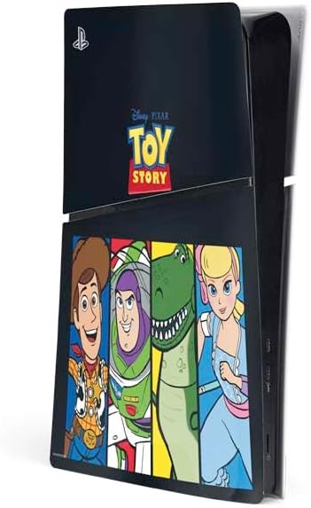 Skinit Decal Gaming Skin Compatible with PS5 Slim Digital Edition Console - Officially Licensed Disney Toy Story Forky Design