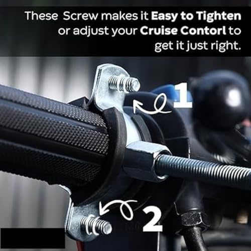 Image of Bike Speed Control Gadget - Universal Throttle Gripper Lock Assist for Motorcycles & Scooters - Wrist Stress Relief Cruise Control for Long Rides - Compatible with Activa, Pulsar, Royal Enfield