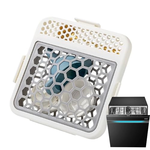 Cesta de utensilios para lavavajillas – Soporte de utensilios extraíble, recipiente de lavado de cocina, función de limpieza, accesorio para almacenamiento de electrodomésticos | Cesta