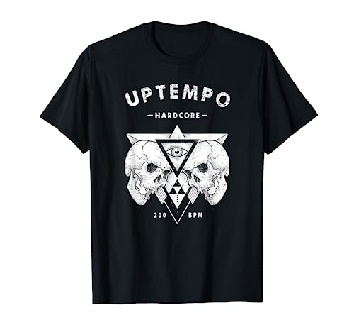 Uptempo Hardcore 200 BPM Skull - Pyramid Camiseta