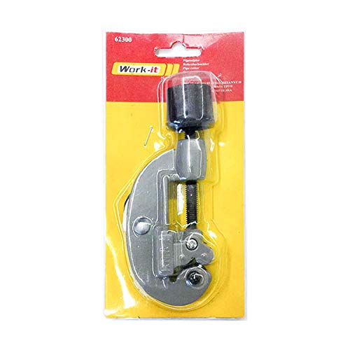 Tagliatubi a rotella 3mm d. 28 con svasatore per tubo in rame politilene e acciaio