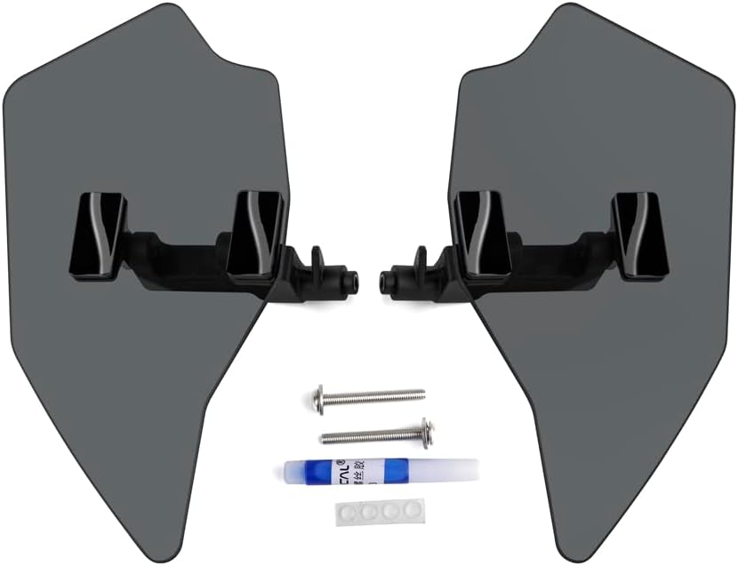 Panical Upper Air Deflector Hand Guard Deflector Mount Tint Mirror Wind Case