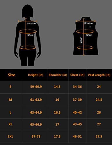 Updated Lightweight Heated Vest For Women - Rechargeable Womens Heated Vest With 16000Mah Large Capacity Battery Pack (As1, Alpha, S, Regular, Regular) #TOP5