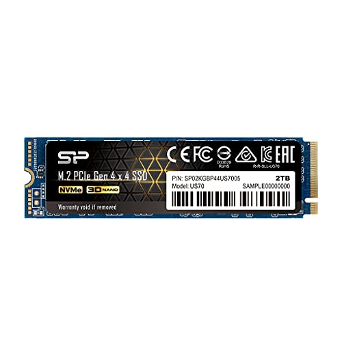 Amazon | シリコンパワー SSD 2TB M.2 2280 PCIe4.0×4 NVMe1.3 最大