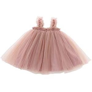 LYXIOF Baby Girls Toddler Tutu Dress Long Sleeve/Sleeveless Princess Infant Tulle Sundress