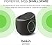 Belkin SOUNDFORM Elite Hi-Fi Smart Speaker + Wireless Charger (Alexa Voice-Controlled Bluetooth Speaker) Sound Technology By Devialet, Fast Wireless Charging for iPhone, Samsung Galaxy & More - White