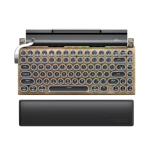7KEYS Typewriter Keyboard Wireless Retro Style - Image 2