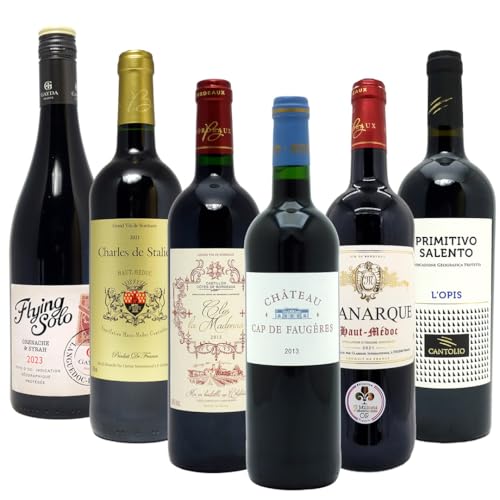 ワインプレス ヴェリタス 赤ワイン 厳選フルボディ 6本セット W0FRH2SE