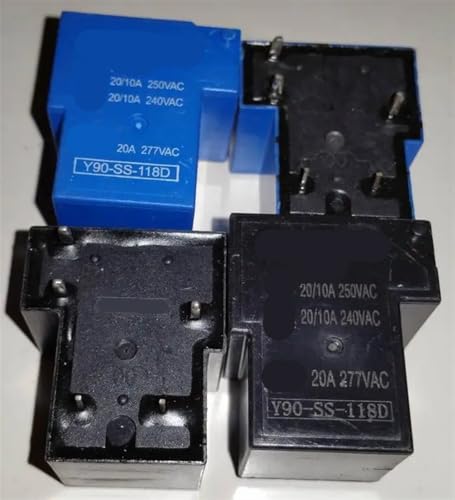 Relé electromecánico T90-1C-5P-20A de alta resistencia y conductividad estable 4
