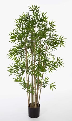 artplants.de Bambou Artificiel, 480 Petites Feuilles, 80cm - Plante synthétique