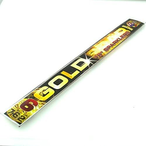 84 X 18 Inch (450mm) long with (260mm Burn time) BIG HUGE Gold Party Sparklers For Wedding, Birthday & Celebration Cakes SAME DAY DISPATCH