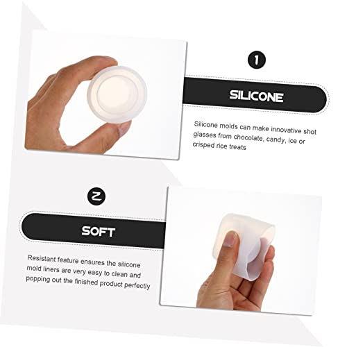 Moldes de cubos de hielo para shots de silicona ULTECHNOVO miniatura 7