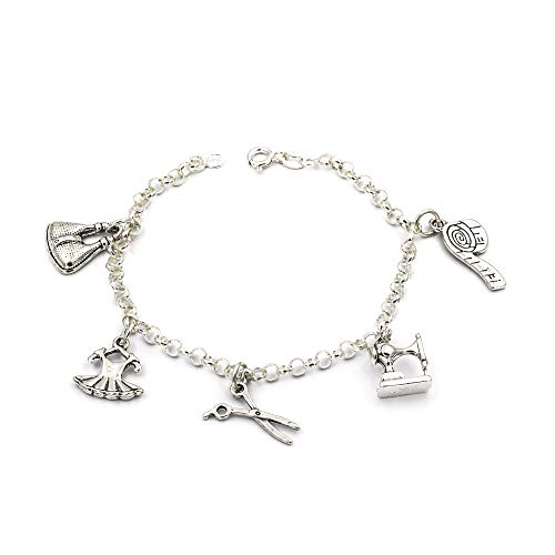Silver & Steel Pulseras Profesiones (Modista)