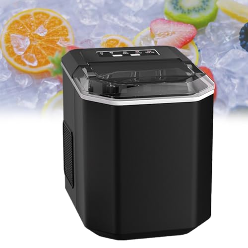 Máquina para Hacer Hielo de Encimera Eléctrica 26lb/24h miniatura 1