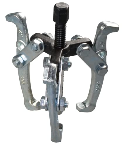 SW-Stahl 09615L Laschenabzieher 100mm I Abzieher Werkzeug 3-armig I Innen- und Außenabzieher