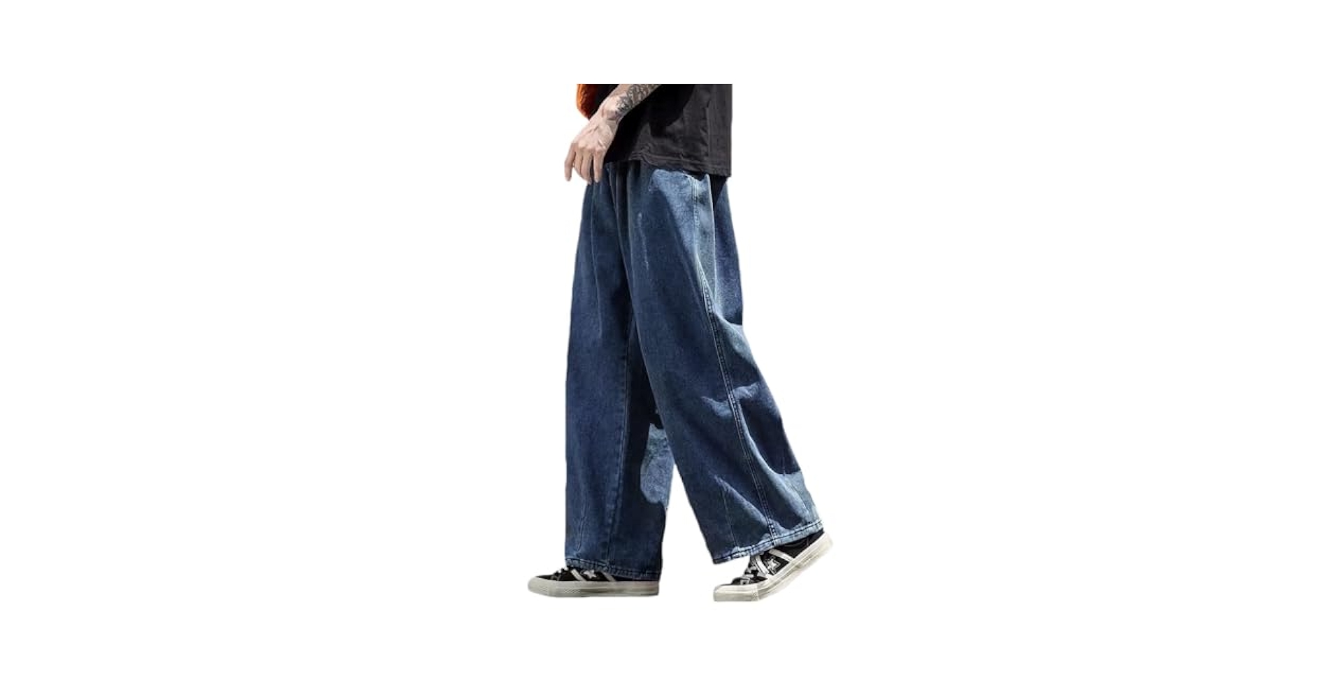 jent lou is 新作Eyelet Baggy Denim pants jent lou is 新作