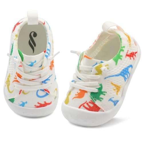 Image of JIASUQI Baby Shoes for Toddler Boys Girls Sneakers Slip on Walking Shoes for Babies