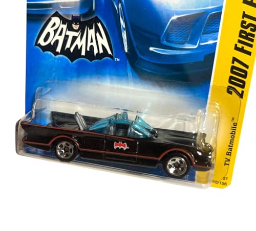 Hot Wheels 2007 First Editions Batmobile 1966 1:64 miniatura 2