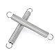 GUNGY Zugfedern mit Haken Edelstahl Zugfeder Spannfeder 125mm Außendurchmesser 16mm Drahtdurchmesser 2,0 mm Maximale Zugkraft 8,80kg 2,0x16x125mm 2 Stück