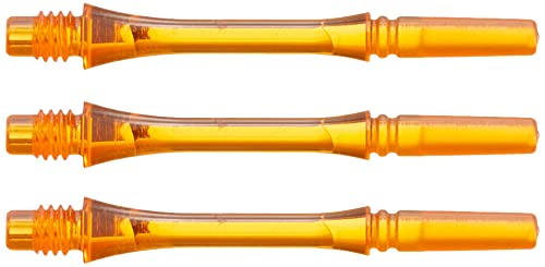 コスモダーツ フィットシャフト ギア シャフト スリムロック クリアオレンジ3