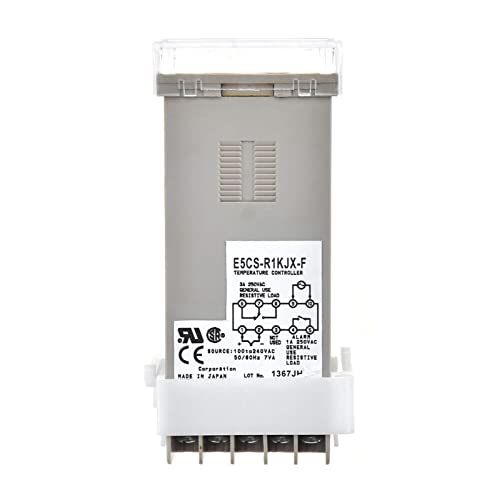 E5CS-R1KJX-F AC100-240V Electronic Temperature Regulator, 1 Year Warranty