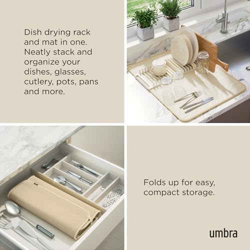 Umbra UDRY tapis de séchage pour garder votre cuisine propre et rangée - 5