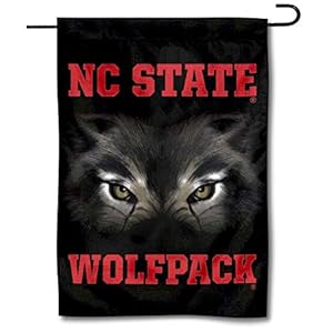 NC State Wolfpack Eyes Garden Flag