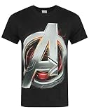 Avengers Age of Ultron Logo Men's T-Shirt Black