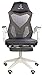 Silla Gamer WolfGame Ergo con Altura y reclinación Ajustables con reposapiés. Gaming...