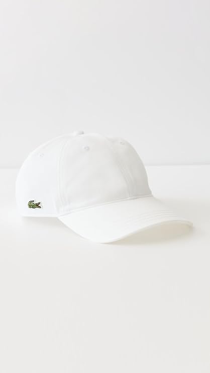 Lacoste Unisex-Adult Organic Side Logo Cotton Twill Cap