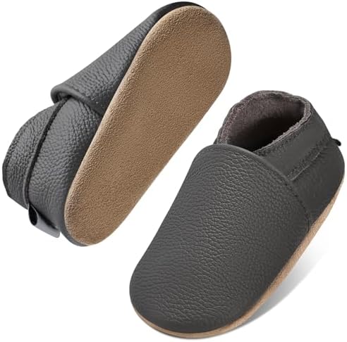 IceUnicorn Krabbelschuhe Baby Jungen Mädchen Lauflernschuhe Baby Weicher Leder Babyhausschuhe Kleinkind Babyschuhe