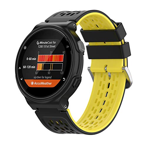 Pulseira de silicone 235 para Garmin- 220/230/235/620/630/735XT/235Lite