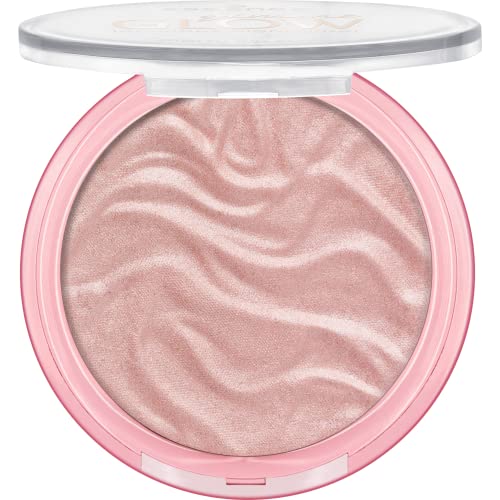 essence gimme GLOW luminous highlighter, Nr. 20, Nude, sofortiges Ergebnis, strahlend, schimmernd, vegan, ölfrei, ohne Parfüm, ohne Alkohol, 1er Pack (9g)