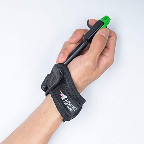 Linkboy Archery Release Aid Compound Bow Trigger Caliper Release - Adjustable Wrist Strap Pack Of 1 #TOP5