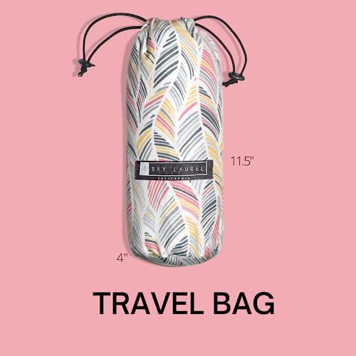 Bay Laurel Turkish Beach Towel With Travel Bag 39 X 71 Quick Dry Sand Free Lightweight Large Oversized Beach Towel Turkish Towels Light Beach Towel Travel Towels (Powder Pink) #TOP1