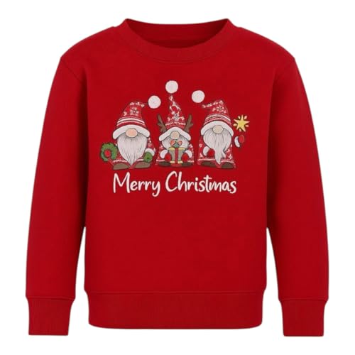 eyes Kids Christmas Jumper Boys Girls Sweatshirt Xmas Unisex