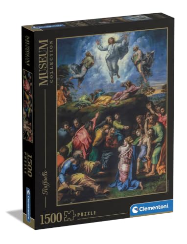 Clementoni- Museum Collection Raphael, Transfiguration-1500 Pièces-Puzzle, Divertissement pour Adultes-Fabriqué en Italie, 31698