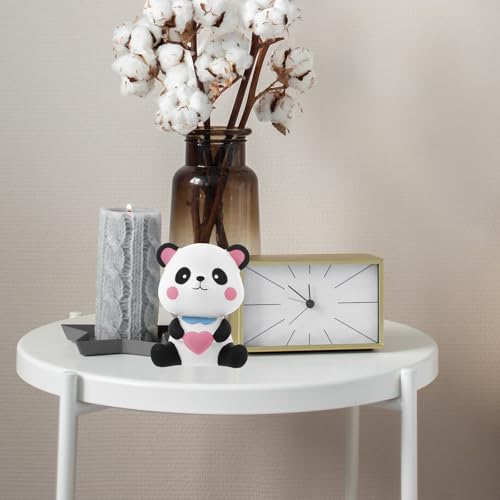 Hucha Panda de vinilo para evitar roturas y enseñar a ahorrar monedas en casa 6
