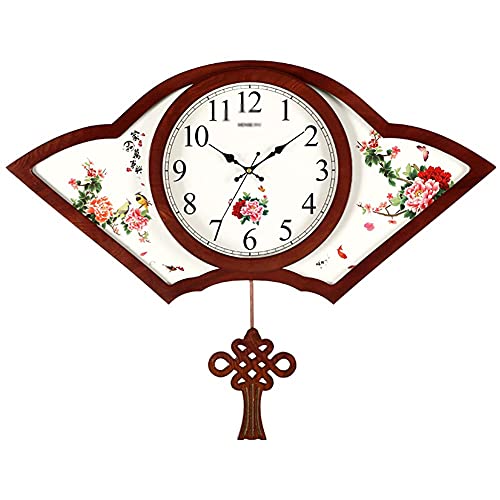 Horloge murale créativité bois massif et métal pour sublimer votre séjour
