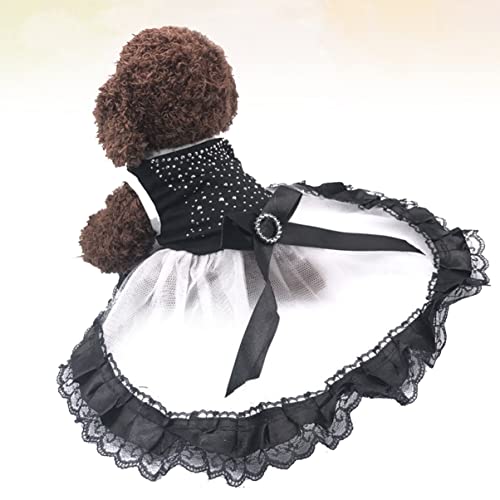 Toddmomy 2 Unidades Vestido De Estimação Vestidos De Novia Secagem Rápida Conforto Roupas Para Anima