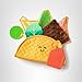 Melissa & Doug Multi-Sensory Soft Taco Fill & Spill Infant Toy - Sensory Toys For Babies, Baby Taco Toy, Baby Toys For Ages 6 Months And Older