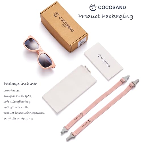 Image of COCOSAND Flexible Polarized Baby Sunglasses with Strap