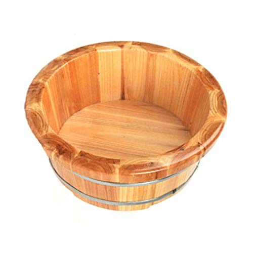 Spa de pies de madera de cedro artesanal miniatura 4