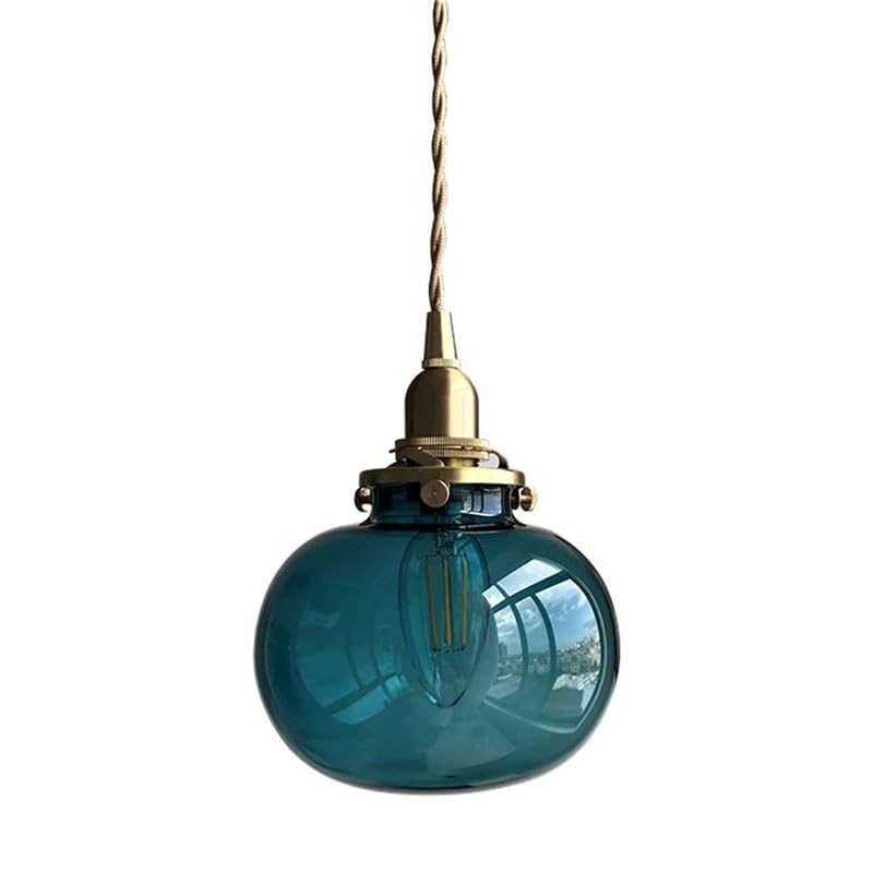 Lampe suspendue pour plafond bas résolvant le manque de lumière en couloir