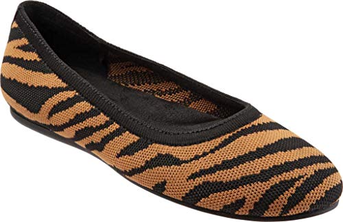 SoftWalk Sonora Black/Saddle Tiger 10.5 N (AA)