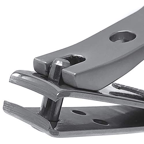 Kohm Whs-440L Heavy Duty, Curved Blade, Wide Jaw Toenail Clippers For Thick Nails, Large Nail Clippers For Men, Seniors, Women, Nail Clipper With File #TOP3
