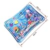 TOYANDONA Alfombra Inflable con Agua para Bebés Cojín de Gateo Sensorial Tapete de Diseño Pequeño Cuadrado con Mundo Submarino para Actividades Infantiles y Desarrollo Motor #1
