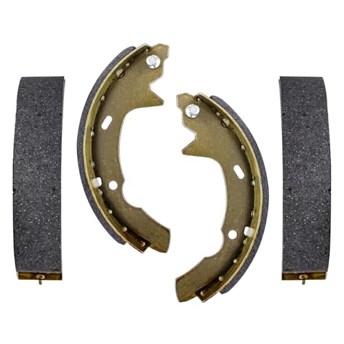 Image of Detroit Axle - 4pc Rear Brake Shoes for 91-93 Hyundai Sonata 93-07