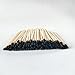IGNITE EASE 2 Inch Black Matches Bulk 100 Count with Striker, Safety Wooden Match Sticks for Candles, Bathroom Decor, Gifts, Camping