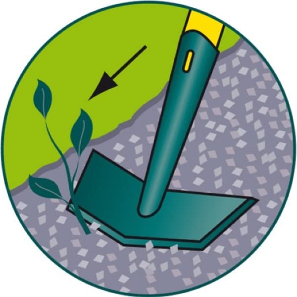 LEBORGNE - Ratissoire de Jardin Naturovert Manche Bois 150 cm PEFC 100% + Poignée Ergo - Outillage de Jardin - Ratissoire - Pour Déchausser Pierres et Déplacer Remblai